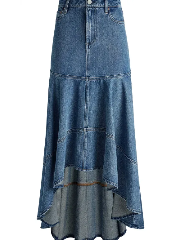 Donella High Low Skirt | Alice and Olivia Hot