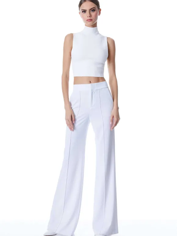 Dylan High Waisted Wide Leg Pant | Alice and Olivia Hot
