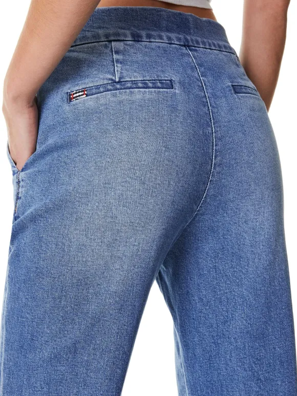 Dylan High Waisted Wide Leg Jean | Alice and Olivia Store