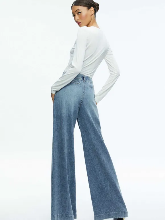 Eric Low Rise Jean | Alice and Olivia Cheap