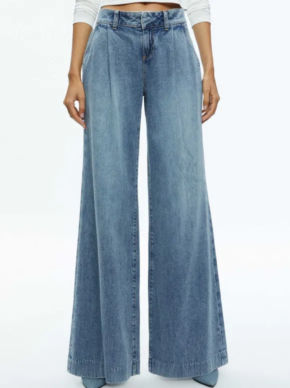 Eric Low Rise Jean | Alice and Olivia Cheap