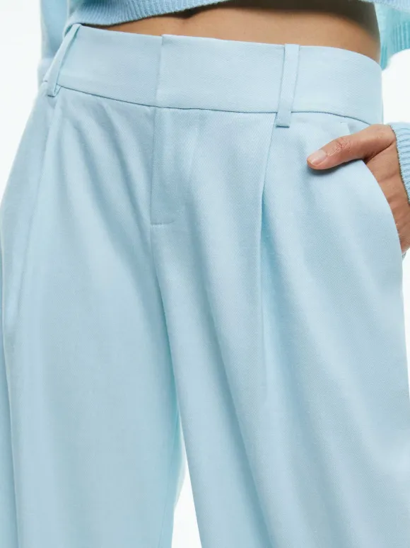 Eric Low Rise Pant | Alice and Olivia Clearance