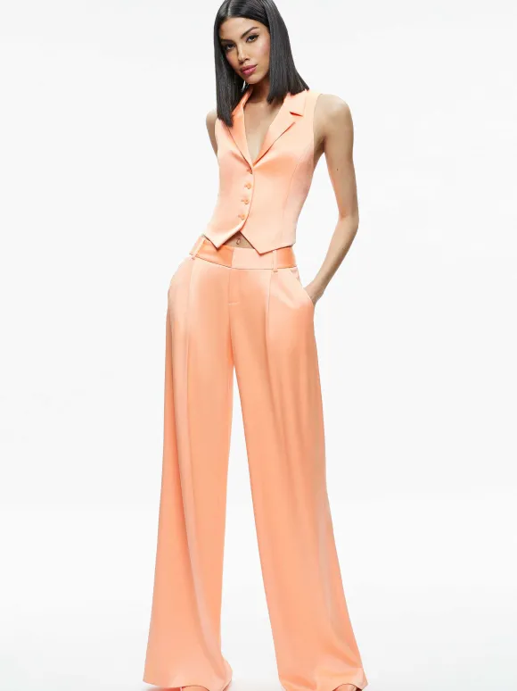 Eric Low Rise Pant | Alice and Olivia Fashion