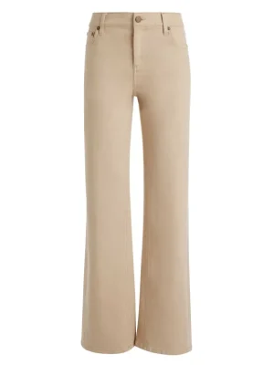 Ernie Low Rise Buckle Back Jean | Alice and Olivia Shop
