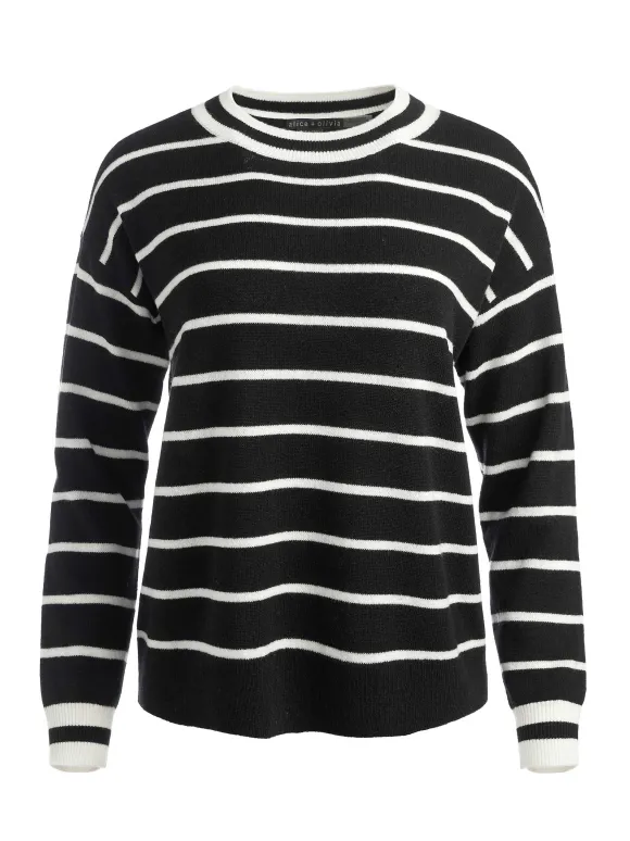 Fila Crewneck Pullover | Alice and Olivia Clearance