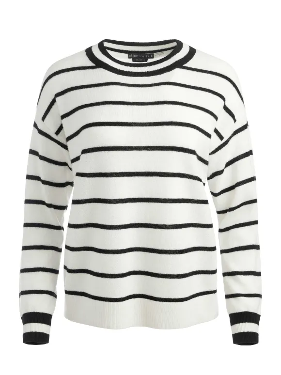 Fila Crewneck Pullover | Alice and Olivia Best
