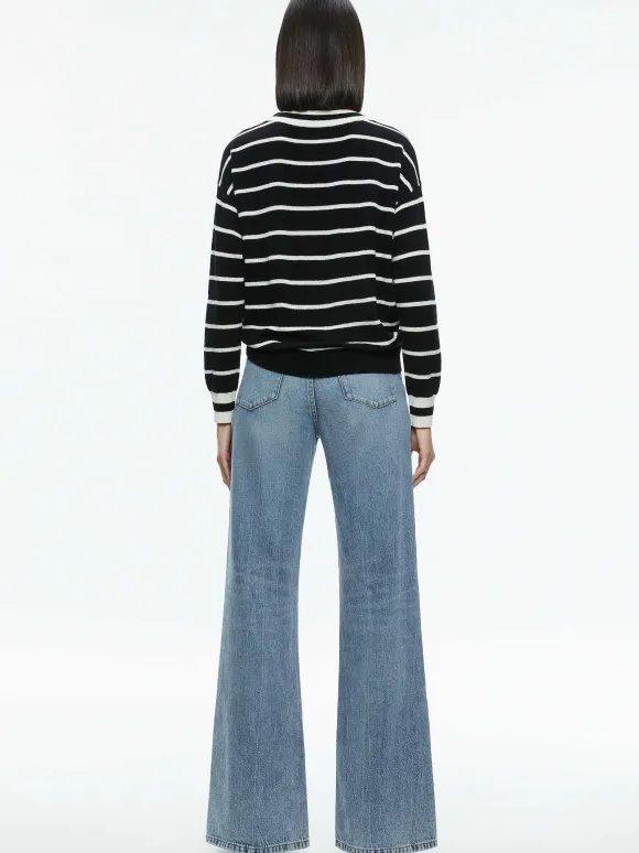 Fila Crewneck Pullover | Alice and Olivia Clearance