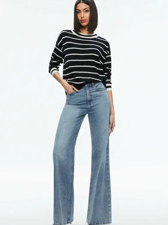 Fila Crewneck Pullover | Alice and Olivia Clearance