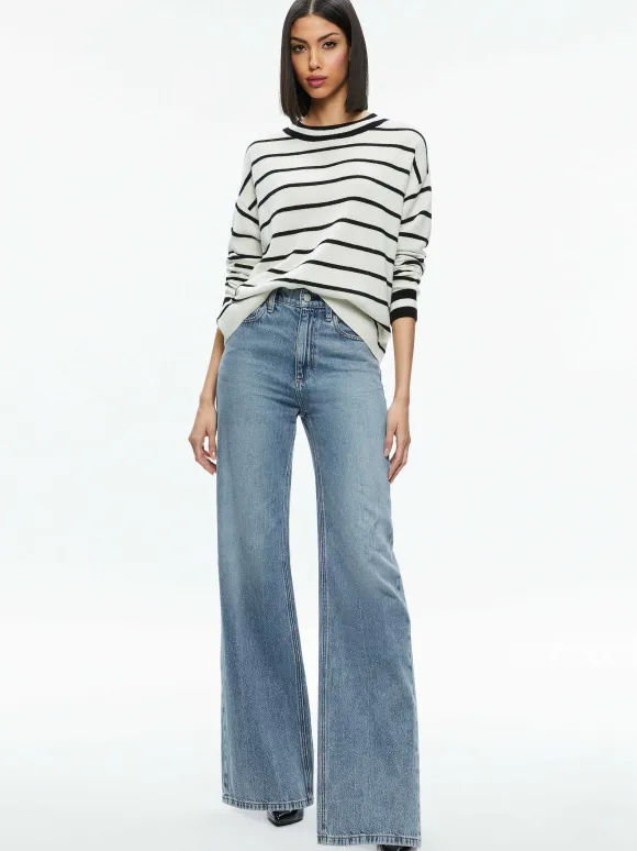 Fila Crewneck Pullover | Alice and Olivia Best