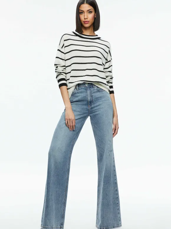 Fila Crewneck Pullover | Alice and Olivia Best