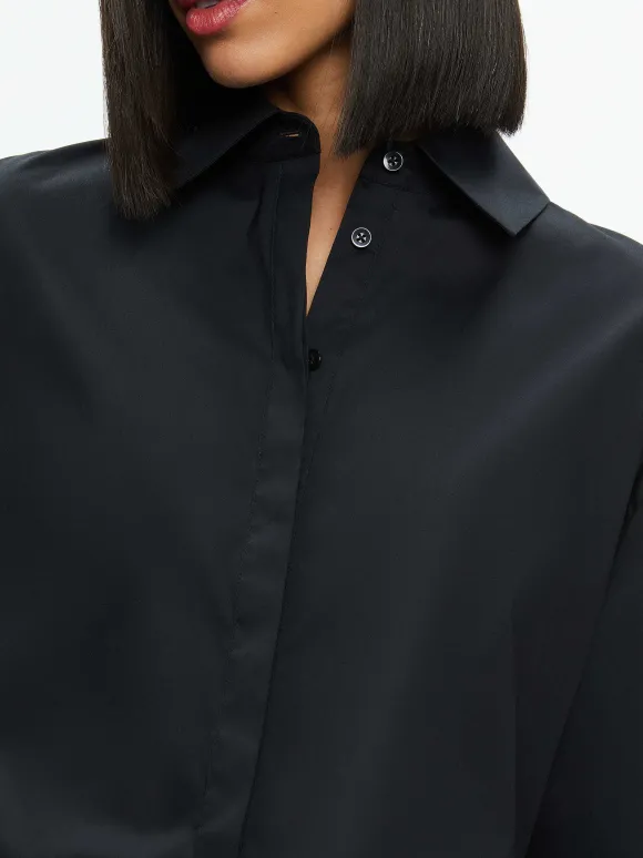 Finely High-Low Blouse | Alice and Olivia Sale