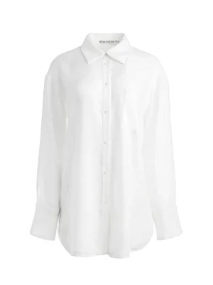 Finely Oversized Button Down Shirt | Alice and Olivia Cheap