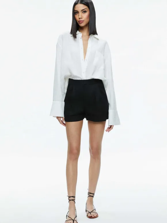 Finely Oversized Button Down Shirt | Alice and Olivia Cheap