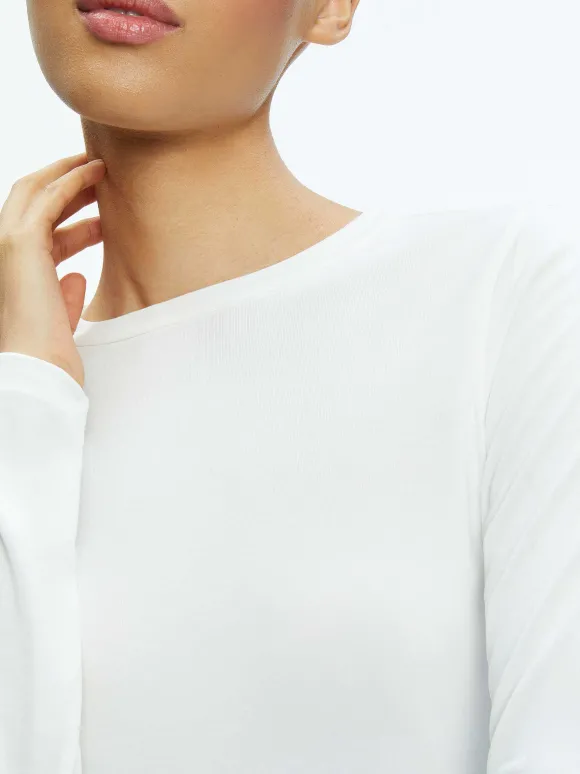 Fitted Tee | Alice and Olivia Clearance