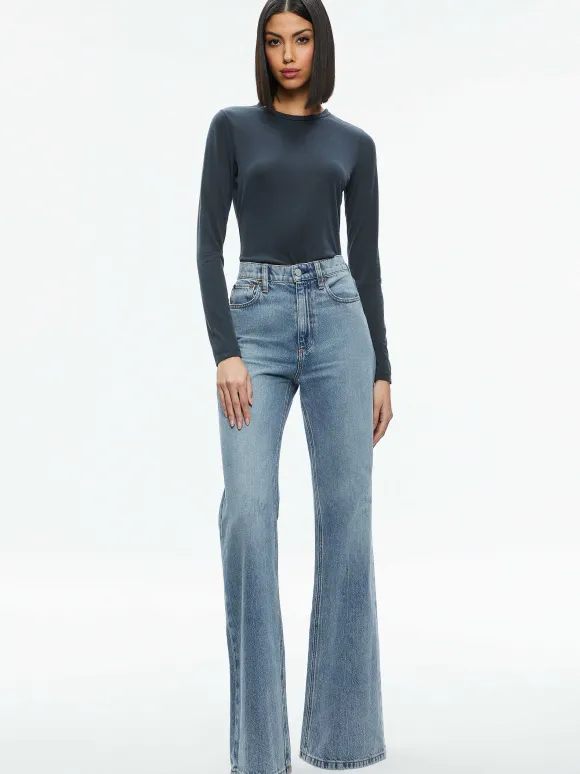 Fitted Tee | Alice and Olivia Hot