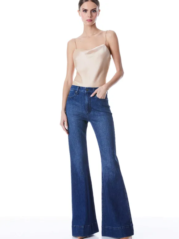 Harmon Drapey Slip Tank | Alice and Olivia Clearance