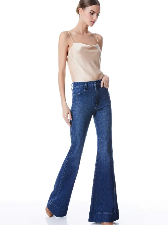 Harmon Drapey Slip Tank | Alice and Olivia Clearance