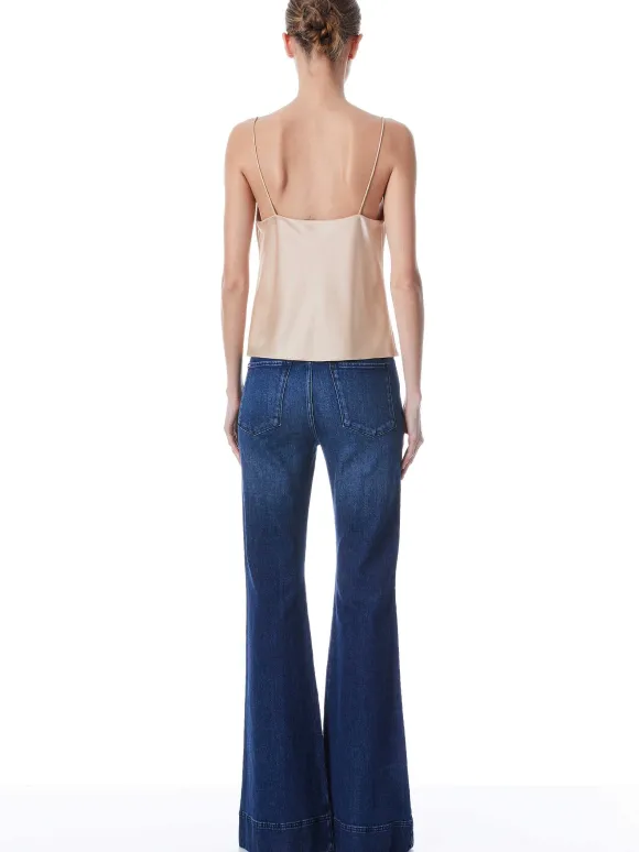 Harmon Drapey Slip Tank | Alice and Olivia Clearance
