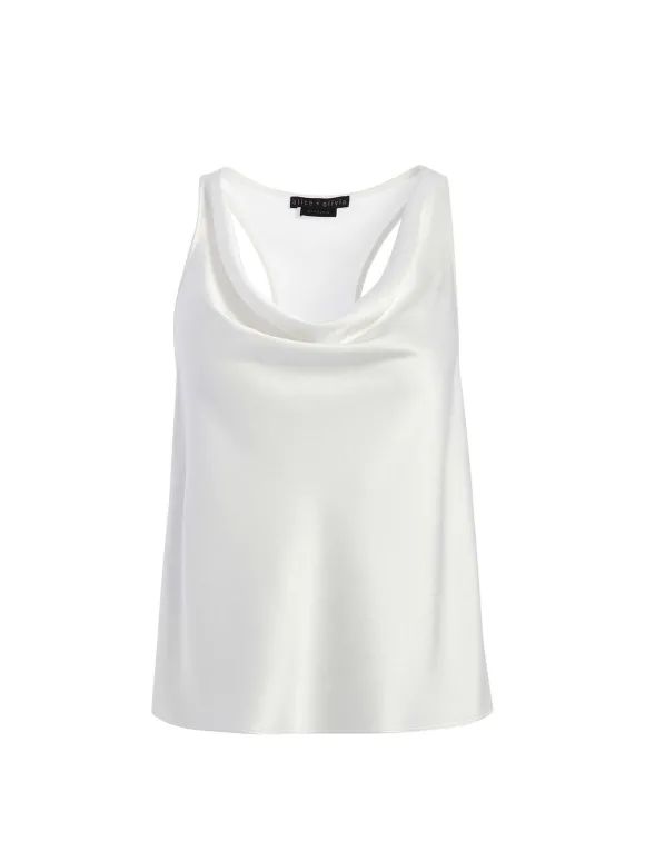 Harmon Racerback Slip Tank | Alice and Olivia Clearance