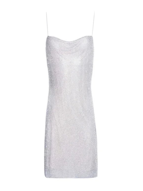 Harmony Crystal Mini Dress | Alice and Olivia Outlet
