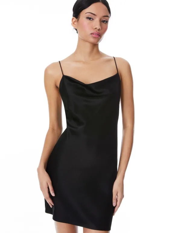 Harmony Mini Slip Dress | Alice and Olivia Online