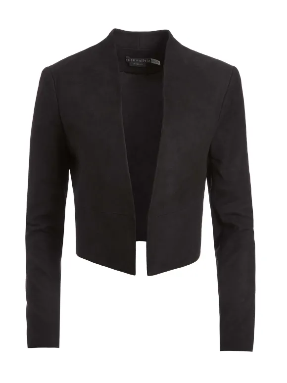 Harvey Suede Jacket | Alice and Olivia Sale