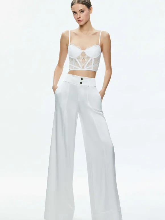 Izzy Lace Bustier Top | Alice and Olivia Best