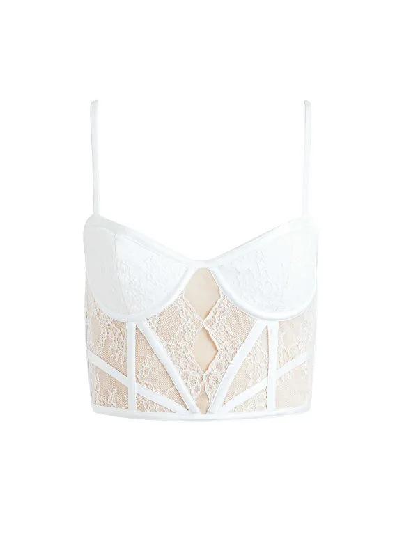 Izzy Lace Bustier Top | Alice and Olivia Best