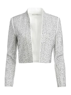 Kalia Embellished Open Front Jacket | Alice and Olivia Fashion