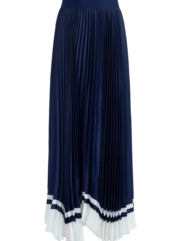 Katz Maxi Pleated Skirt | Alice and Olivia Clearance