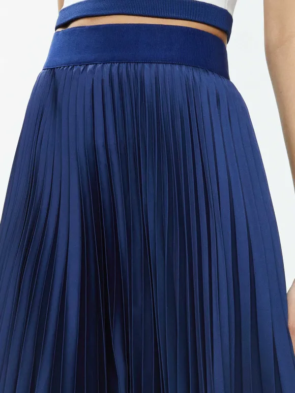 Katz Maxi Pleated Skirt | Alice and Olivia Clearance