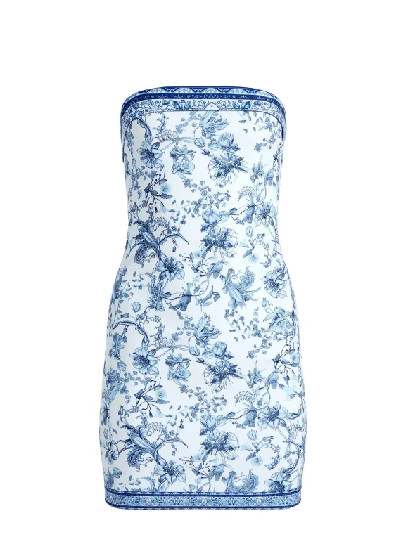 Kelly Square Bust Mini Dress | Alice and Olivia Flash Sale