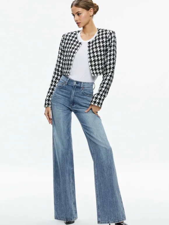 Kidman Two-Fer Tweed Jacket | Alice and Olivia Best