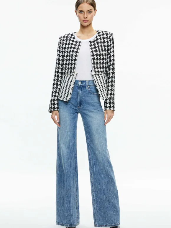 Kidman Two-Fer Tweed Jacket | Alice and Olivia Best