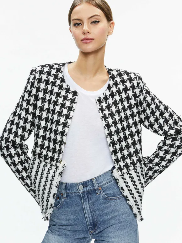 Kidman Two-Fer Tweed Jacket | Alice and Olivia Best