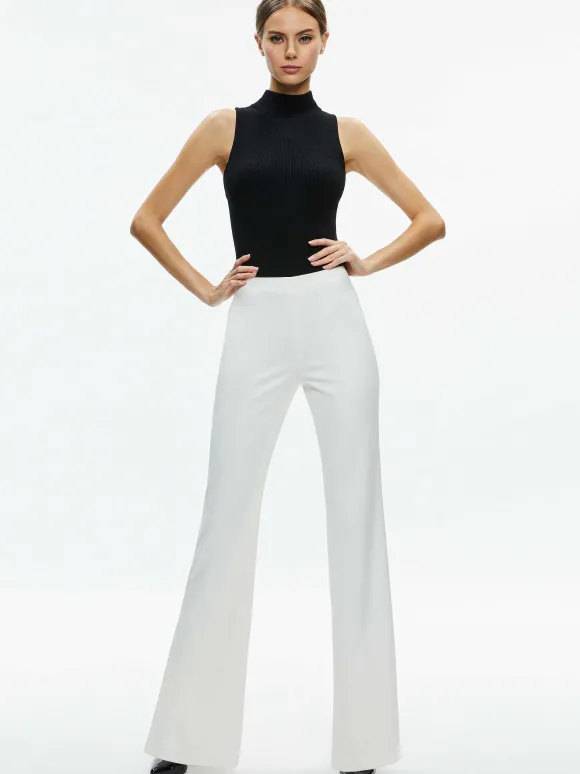 Lara Side Slit Pant | Alice and Olivia Hot