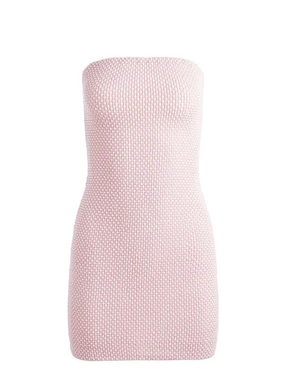 Leia Strapless Embellished Mini Dress | Alice and Olivia Hot