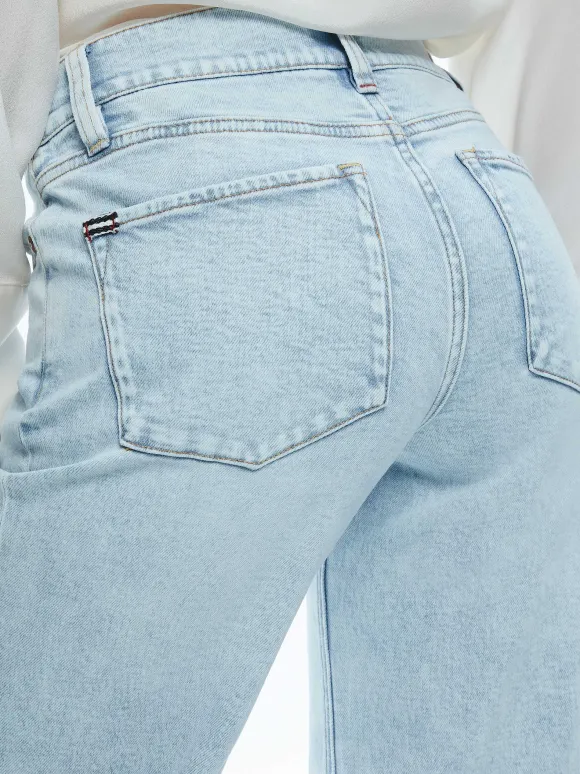 Lorrine Kick-Flare Ankle Jean | Alice and Olivia Shop