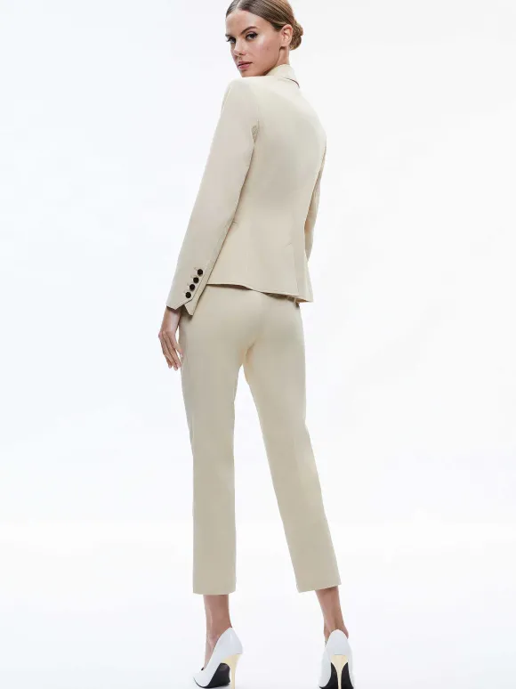 Macey Chino Fitted Notch Collar Blazer | Alice and Olivia Best