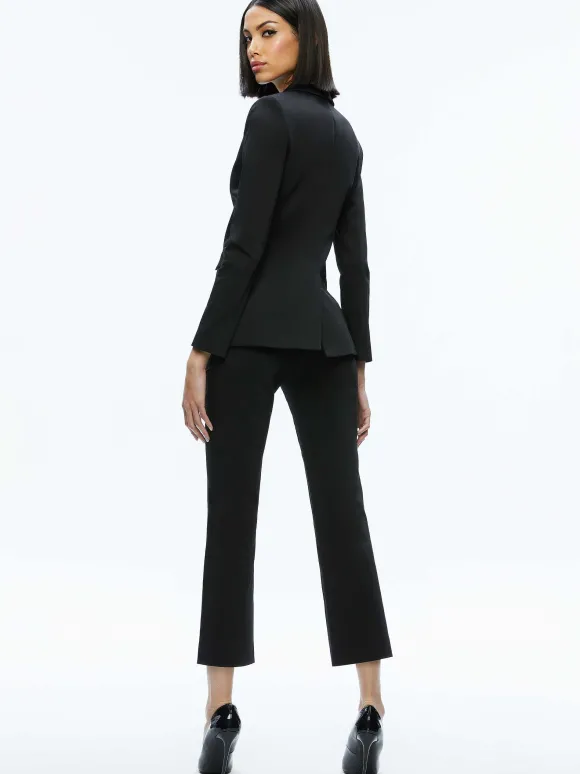 Macey Slit Sleeve Blazer | Alice and Olivia Shop