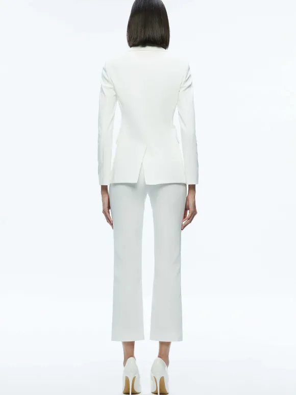 Macey Slit Sleeve Blazer | Alice and Olivia Store