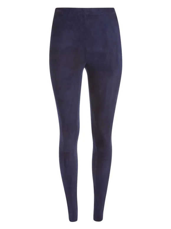 Maddox Side Zip Suede Legging | Alice and Olivia Sale