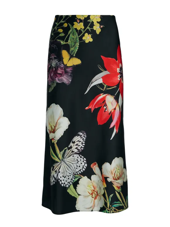 Maeve Midi Slip Skirt | Alice and Olivia Clearance