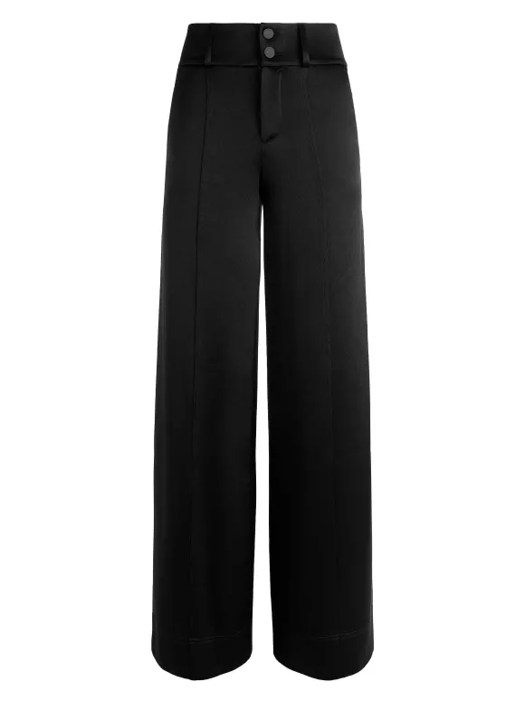 Mame High Rise Wide Leg Pant | Alice and Olivia Shop