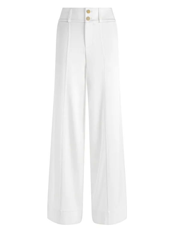 Mame High Rise Wide Leg Pant | Alice and Olivia Store