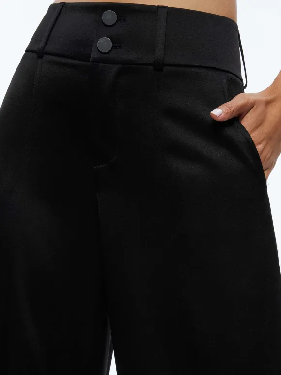 Mame High Rise Wide Leg Pant | Alice and Olivia Shop
