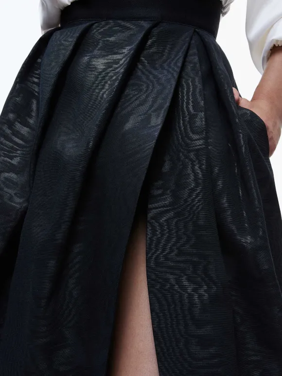 Margarite Pleated Ballgown Skirt | Alice and Olivia Discount