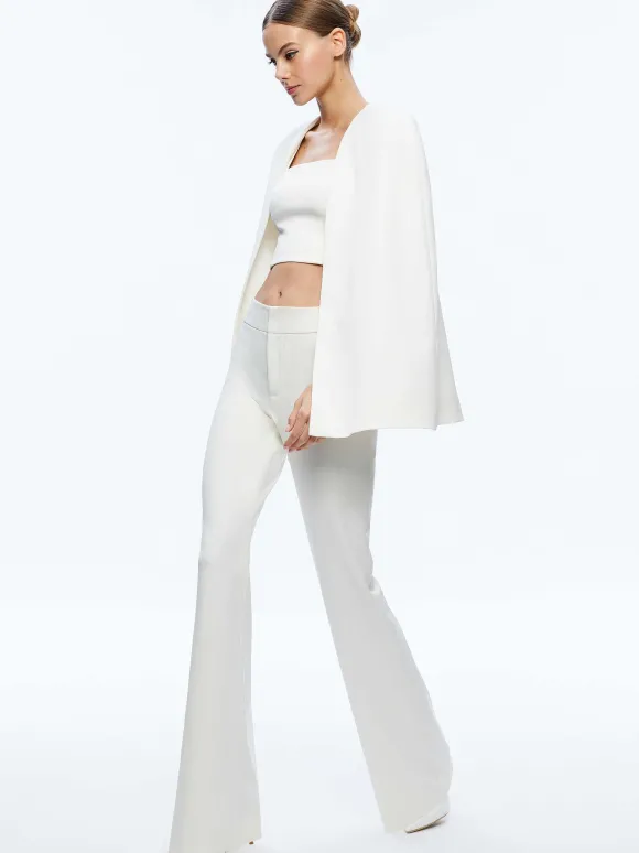 Marica Square Neck Cape Top | Alice and Olivia Cheap