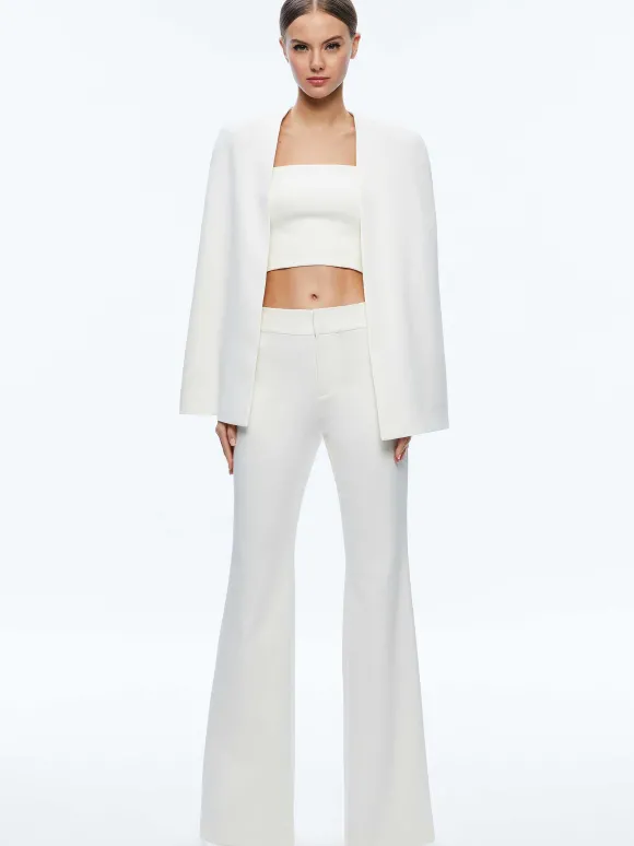 Marica Square Neck Cape Top | Alice and Olivia Cheap