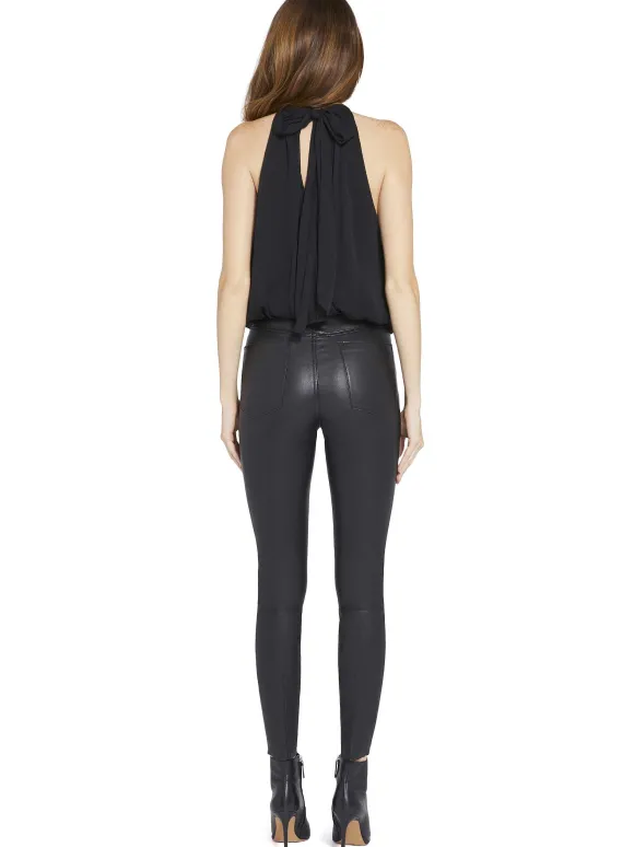 Maris Halter Neck Gathered Top | Alice and Olivia Best